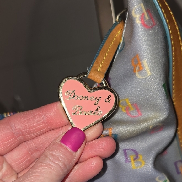 Dooney & Bourke Multicolor Shoulder Bag - Picture 6 of 14